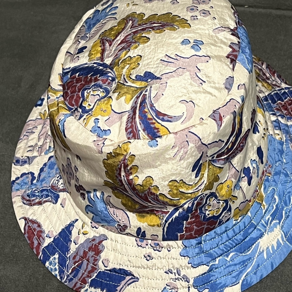 Isabel Marant Reversible Floral Patterned Bucket Hat
